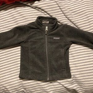 2T Columbia Charcoal Fleece Jacket